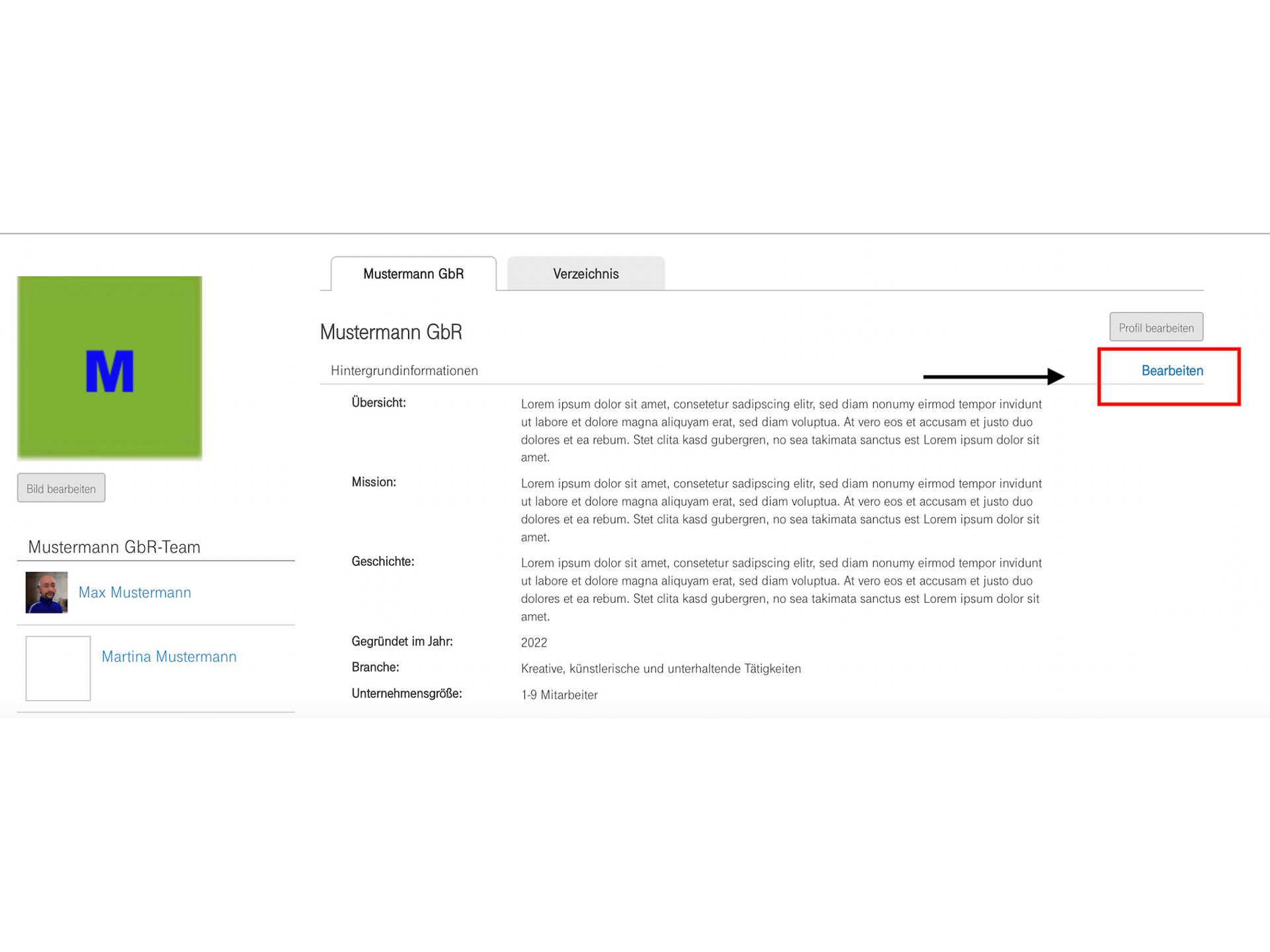 Telekom Cloud Marketplace-Angaben