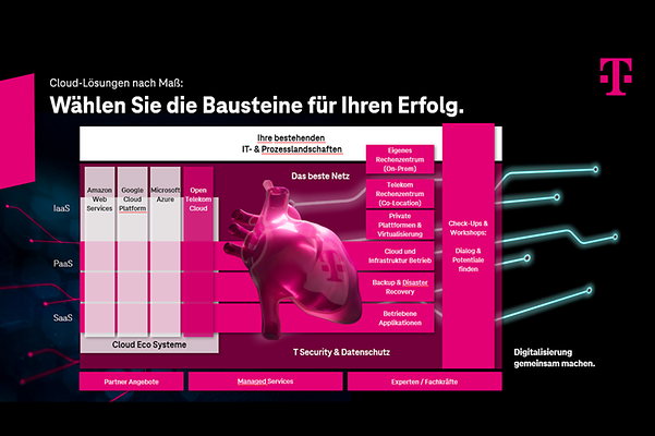 Grafik: Cloud Lösungen nach Maß