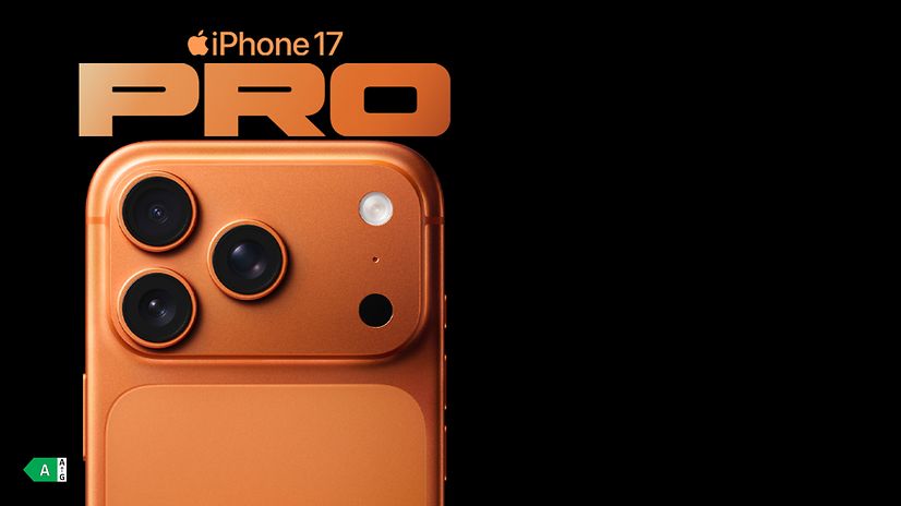 Produktabbildung iPhone 17 Pro in Cosmic Orange
