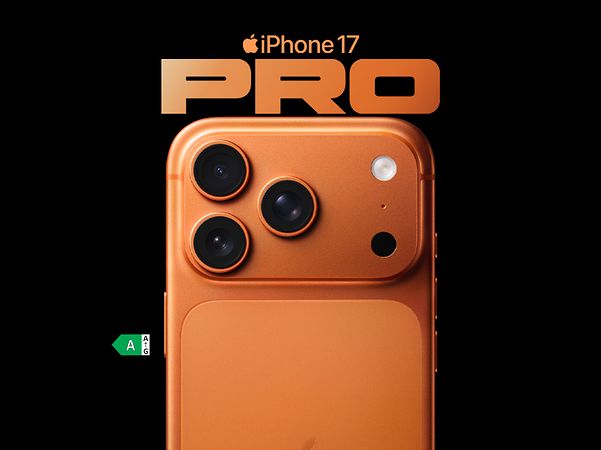 Produktabbildung iPhone 17 Pro in Cosmic Orange