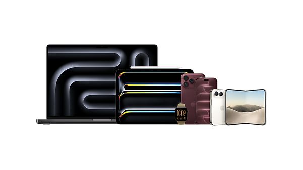 Apple Familie: MacBook, iPad, iPhone 17 Pro, Watch und AirPods