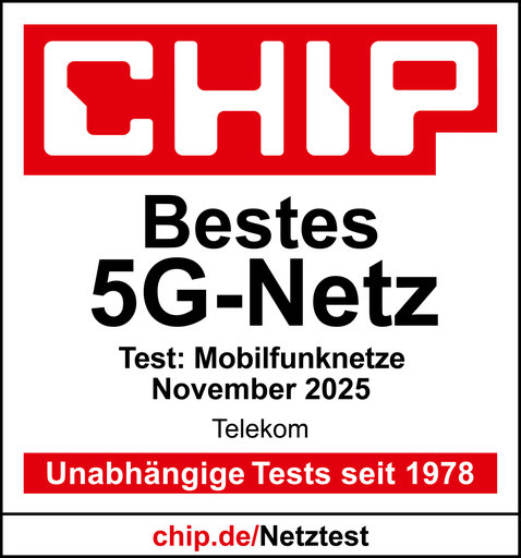 Telekom awarded best 5G network in Chip mobile network test