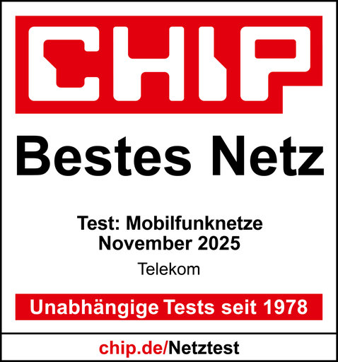 Telekom awarded best network in Chip mobile network test